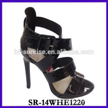 SR-14WHE1220 Damen fancy Sandale neuesten Damen Sandalen Designs